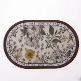 Килимок діатомітовий Floral Oval 38*58 см універсальний овальний HP-42-50