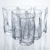 Набор стаканов для напитков Crinkle Glass 6 штук по 270 мл HP-17-62
