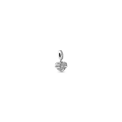 Срібна намистина Pandora «Дім, милий дім» 798284CZ