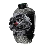 Мужские часы Patriot 005CMGYSU ВСУ Серый камуфляж Паракордовый ремешок ACU + Коробка.