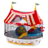 Клітка для хом'яків із кольоровими наклейками 49,5 x 34 x h 42,5 см CIRCUS FUN