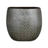 Кашпо Edelman Madeira pot round 23х23 см серебряный