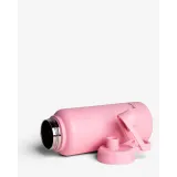 Стеклянная водяная бутылка с двойной вакуумной изоляцией Bohtal Insulated Sports Bottle 960 мл / 32 унции Розовая