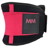 Пояс компрессионный MadMax MFA-277 Slimming belt Black/rubine red S