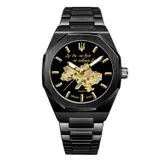 Мужские часы Awarder 026-3D Где бы ни были Black-Gold