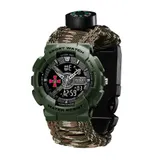 Мужские часы Patriot 005AGSU ВСУ Паракордовый ремешок Camo Green + Коробка
