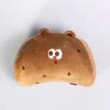 Подушка-підголівник Cookie Bear для подорожей коричневий HP-56-2BR