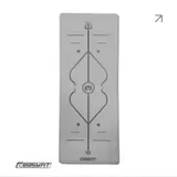 Килимок для йоги професійний EasyFit Pro каучук 5 мм Сірий