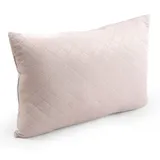 Подушка гипоаллергенная 50×70 см бежевая стеганая Love You