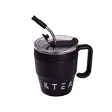 Термочашка Coffee & Tea з трубочкою чорна HP-14-23B