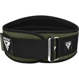 Пояс для важкої атлетики RDX RX3 EVA Curve неопреновий Army Green S