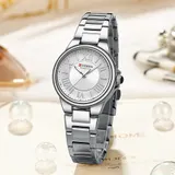 Женские часы Curren 9091 Silver