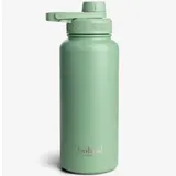 Стальная бутылка для воды с двойной вакуумной изоляцией Bohtal Insulated Sports Bottle 960 мл/32 унции Зеленая