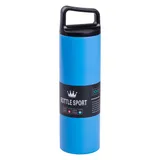 Термос металлический 500 мл из нержавеющей стали Bottle Sport с ручкой синий HPGM5009BL