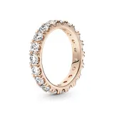 Срібна каблучка Pandora Rose Блискучий рядочок