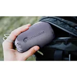 Надувная анатомическая подушка Flextail Zero Pillow, серый