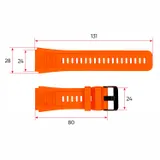 Ремешок для смарт-часов Modfit Expedition Compass Orange