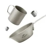 Титановая миска Naturehike NH20CJ004, 300 мл, титан