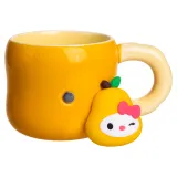 Чашка фарфоровая с магнитом Sanrio 400 (мл) подарочная кружка прикольная чашка для детей на подарок Оранжевый FM-37B