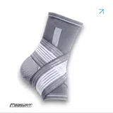 Бандаж для голеностопа EasyFit Flex с фиксирующим ремнем (M)