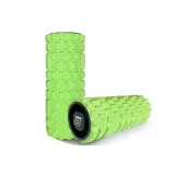 Массажный ролик EasyFit Grid Roller 33 см v.1.1 прочный массажер (салатовый)