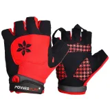 Велоперчатки женские PowerPlay 5284 A Красные S