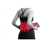 Пояс компрессионный MadMax MFA-277 Slimming belt Black/rubine red M