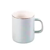 Чашка керамическая Glaze 420мл в зеркальной глазури Бирюзовый HPCYM0763T