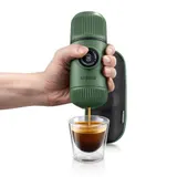 Портативна еспресо-кавоварка Wacaco Nanopresso зелена з чохлом