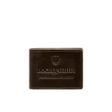 Шкіряна обкладинка для посвідчення учасника бойових дій (УБД) із кишенею для жетону темно-коричнева Crazy Horse