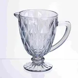 Кувшин для напитков Diamond Blue стеклянный 1 литр HP-19-273 кувшин для лимонада газанки лимонадник