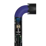 Фен стайлер Super Hairdryer мультистайлер 1600 Вт прилад для волосся з холодним гарячим повітрям 4 насадки HP-3BL