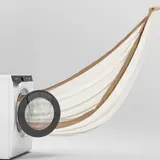Гамак сверхлегкий Naturehike одинарный NH21DC011, бело-коричневый