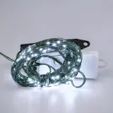 Гирлянда Конский хвост 600 LED 20 нитей 3 м зеленая, белый GarlandoPro 1733015GW