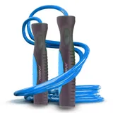 Скакалка PowerPlay 4204 Classic Jump Rope Голубая (2,7m