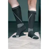 Водонепроникні шкарпетки Dexshell Longlite Socks 2.0, блакитні полоски, розмір S (36-38)
