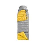 Спальник с натуральным пухом Naturehike CW400 NH18C400-D, размер M, желто-серый