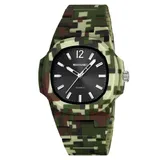 Чоловічий годинник Skmei 2382CMGN Camo Green