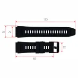 Ремешок для умных часов K59 Black