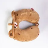 Подушка для шиї Cookie Bear U-подібна, коричневий HP-56-1BR