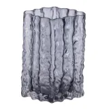 Скляна ваза прямокутна 14,5 x 11 x 21 см HP-1729