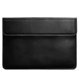Шкіряний чохол-конверт на магнітах для MacBook Pro 16" Чорний