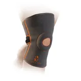 Наколенник MadMax MFA-297 Knee Support with Patella Stabilizer Dark Grey/Orange M
