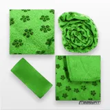 Полотенце для йоги EasyFit Yoga Mat Towel из микрофибры  (Зеленое)