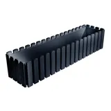 Кашпо Plastkon "Fency" 75 см, антрацит