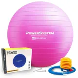 М'яч для фітнесу (фітбол) Power System PS-4012 O65 cm PRO Gymball Pink