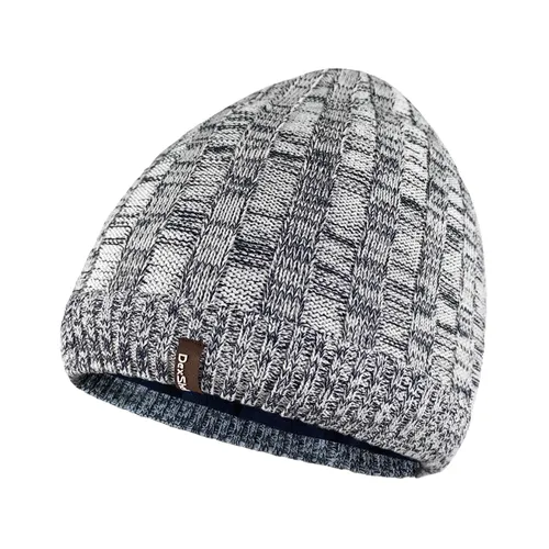 Водонепроницаемая шапка Dexshell Heathered Rib Knit Beanie, onesize (56-58 см), бело-серая