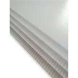 Лист ПП TOMO Design сотовий, білий нейтральний, 3,8 мм, 600 г/м2, 1х1,2м