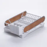 Сушилка для посуды алюминиевая с поддоном пластиковым 47x29x13 см HP-46-9-A