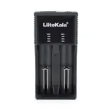 Универсальное зарядное устройство для LiitoKala Lii-PL2 EU на 2 канала + автомобильный кабель